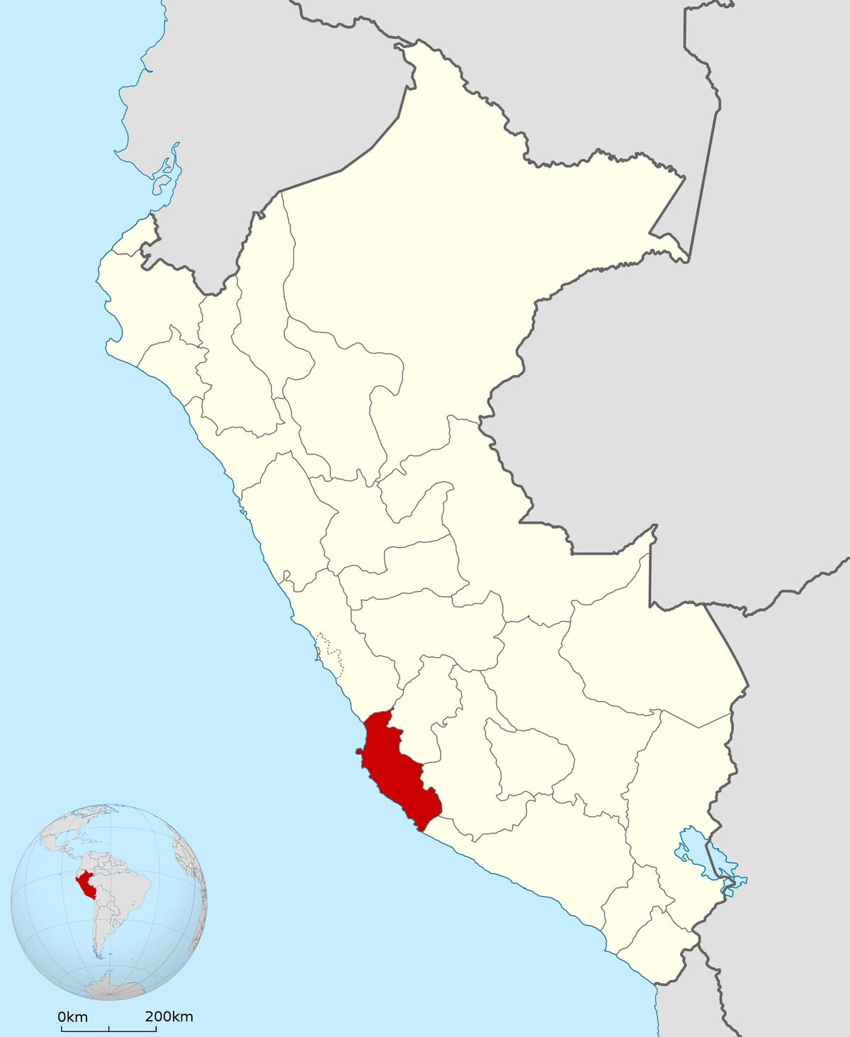 mapa iki Peru