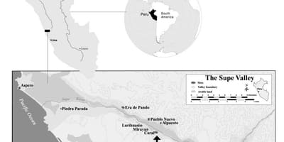 Mapa карал Peru