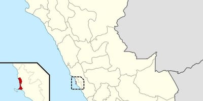 Mapa callao, Peru