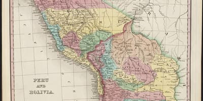 Mapa starożytnego Peru 